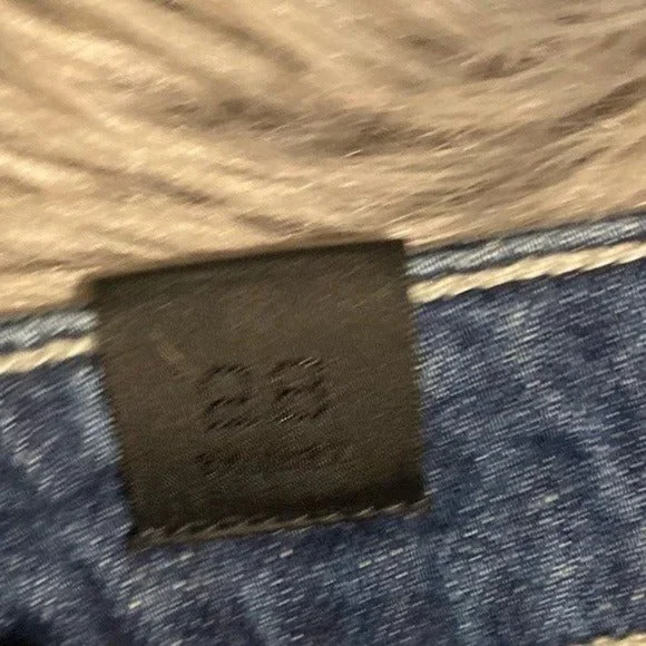 Vince Distressed Skinny Ankle Jeans Size 28 - Picture 8 of 8